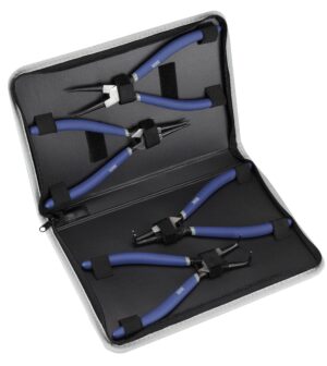 JUEGO 4 ALICATES SEEGER 220 MM B/NYLON