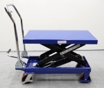 Mesa elevadora manual 1.000 kg, Asa desmontable