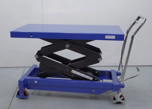 Mesa elevadora manual 1.000 kg, asa desmontable - Imagen 2
