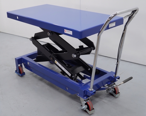Mesa elevadora manual 1.000 kg, asa desmontable - Imagen 3