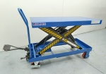 Mesa elevadora manual 2.000 kg, Asa desmontable