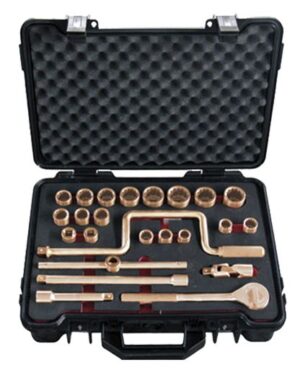 JUEGO LLAVES VASO 24 PIEZAS 1/2" CU-BE