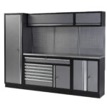 CONJUNTO MODULAR 4 MOD. BASE ACERO INOX