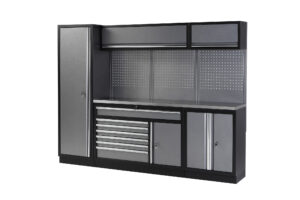 CONJUNTO MODULAR 4 MOD. BASE ACERO INOX