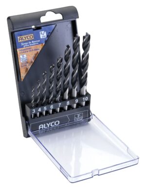 1601 JGO 8 BROCAS ESPIRALES EN C/PLASTIC