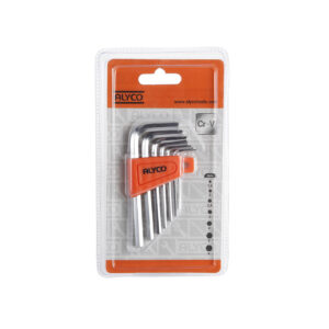 JUEGO 7 LLAVES ALLEN ALYCO ORANGE SOPORTE PLÁSTICO