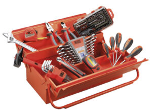 CAJA HERRAMIENTAS 3 BANDEJAS 65 PZAS ALYCO ORANGE