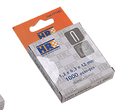 CAJA 1000 GRAPAS P/CABLE 1,2x11x3x8MM ALYCO ORANGE