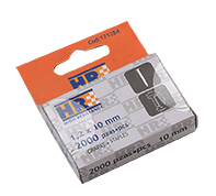 CAJA 2000 GRAPAS T/CLAVO  1,2x10 MM ALYCO ORANGE