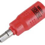 LLAVE VASO 1/4" PUNTA HEX AISLADO 6 MM