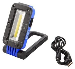 LINTERNA RECARGABLE BIFOCAL PLEGABLE 3W COB  IP54 ALYCO