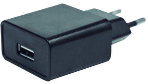 CARGADOR ENTRADA 100-240V - SALIDA 5V 1000mA USB ALYCO