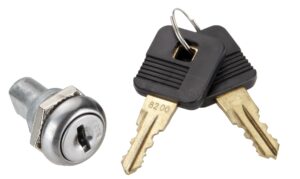 CERRADURA + 2 LLAVES PARA CARRO
