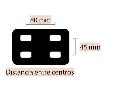 RUEDA MOVIL REFORZADA PARA CARROS 5x2" - Imagen 2