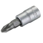 VASO 1/4" CON PUNTA PZ1