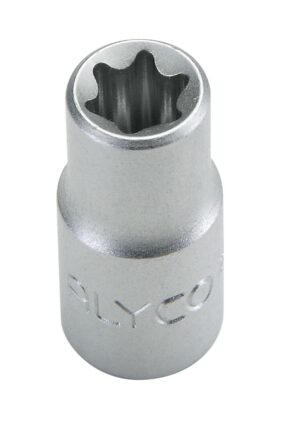LLAVE VASO 1/4 TORX HEMBRA E4