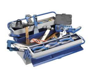 CAJA HERRAMIENTAS 5 BANDEJAS 75 PIEZAS
