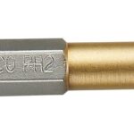 PUNTA ATORNILLAR 1/4" TIN PH2X50 MM