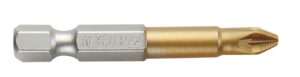 PUNTA ATORNILLAR 1/4" TIN PZ1X50 MM