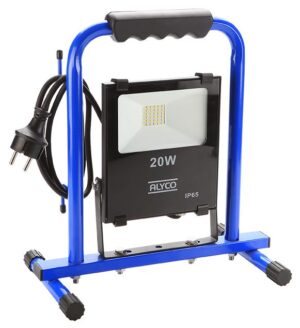 PROYECTOR INCLINABLE EXTRAFINO SOPORTE METÁLICO 20W SMD IP65 ALYCO
