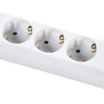 BASE MÚLTIPLE CON INTERRUPTOR 5 ENCHUFES Y 2 USB CABLE 3X1,5 1,4 METROS ALYCO