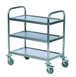 Carro 3 bandejas inox.