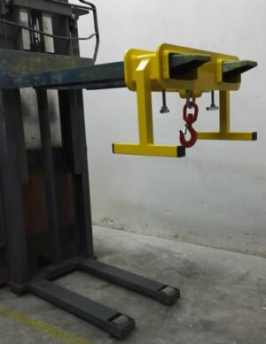 Implemento gancho cargador para apilador