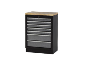 ARMARIO BASE DE 7 CAJONES BASE DE MADERA