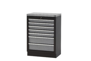 ARMARIO BASE DE 7 CAJONES BASE ACERO INOX