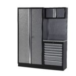 CONJUNTO MODULAR 2 MOD. BASE ACERO INOX