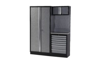 CONJUNTO MODULAR 2 MOD. BASE ACERO INOX