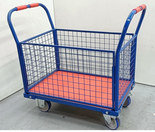 Plataforma malla 910 x 610. Ruedas macizas - Imagen 2