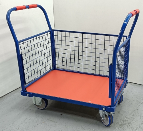 Plataforma malla 910 x 610. Ruedas macizas - Imagen 3
