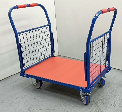 Plataforma malla 910 x 610. Ruedas macizas - Imagen 4