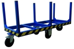 Carro transporte de tubos y perfiles largos