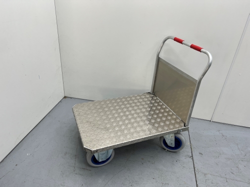 Plataforma aluminio 1.000 x 705. Ruedas impinchables - Imagen 2
