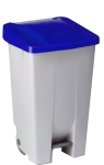 Cubo tapa azul 60 l.