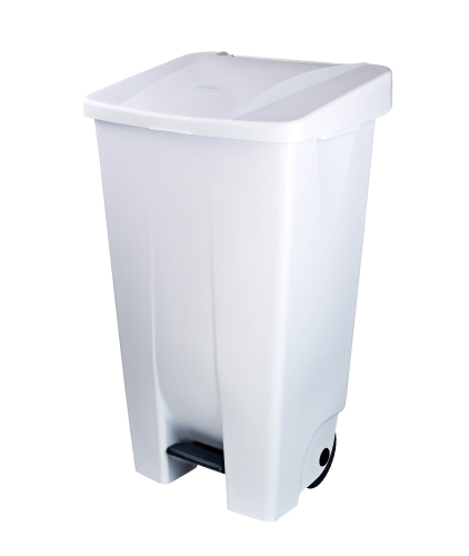 Cubo tapa blanca 120 l. - Imagen 2