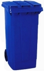 Cubo basura 240 l. Azul