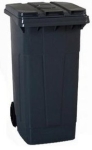 Cubo basura 240 l. Negro