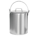 BALDE CÓNICO 15 LITROS INOX