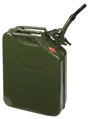 BIDON METÁLICO 20L.(JERRYCAN)+BOCA FLEX.