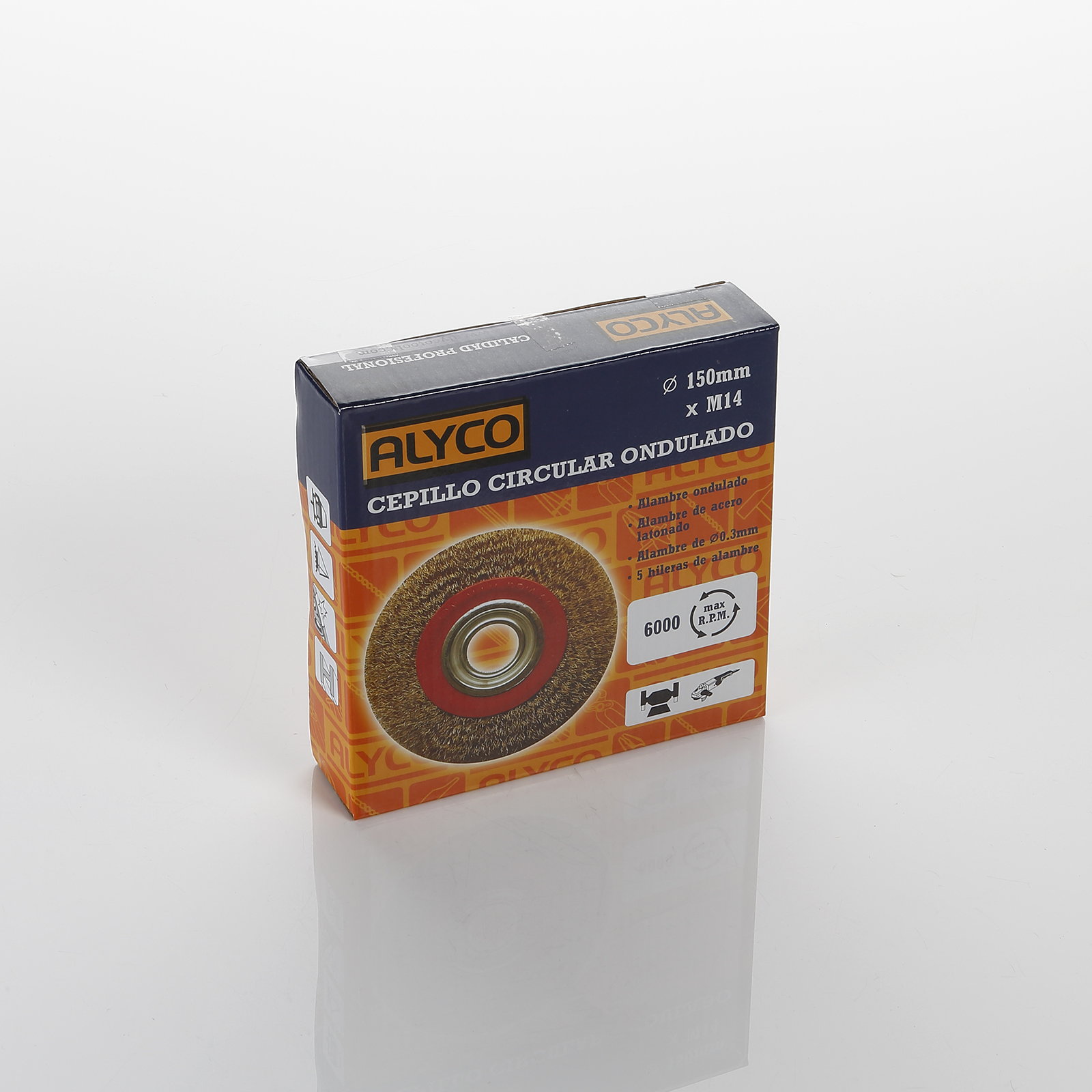 CR-01 CEPILLO METÁLICO CIRCULAR 150 MM - Imagen 2