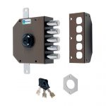 MOTTURA CERRADURA CS62012I LLAVE SOLO IZQUIERDA 3PUNTOS