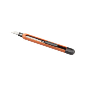 Cutter De Cuchilla Fragmentable  De 9 Mm Con Guía Metálica ALYCO ORANGE