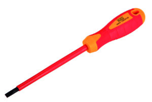 DESTORNILLADOR AISLADO PLANO 3x100MM ALYCO ORANGE
