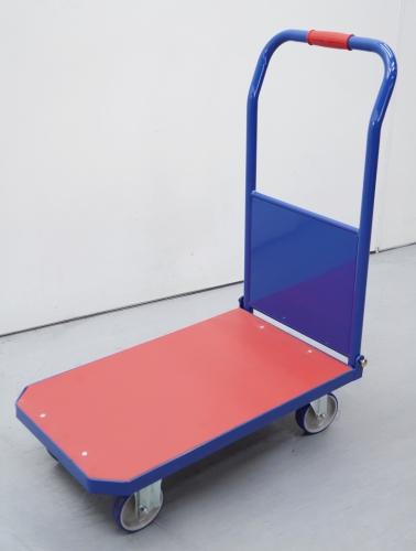 Plataforma abatible 750 x 450. Ruedas macizas - Imagen 2