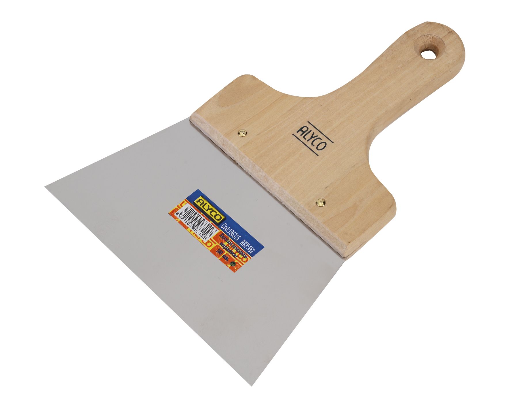 ESPÁTULA EMPLASTECER INOX 200 MM M/MAD