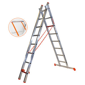 ESCALERA INDUSTRIAL 2 TRAMOS