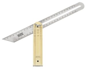FALSA ESCUADRA ACERO INOXIDABLE 250 MM MANGO ALUMINIO ALYCO